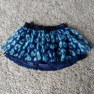 Justice size 6 tulle skirt